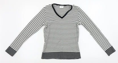 Womens UK Size 12 NEXT White Pullover Jumper