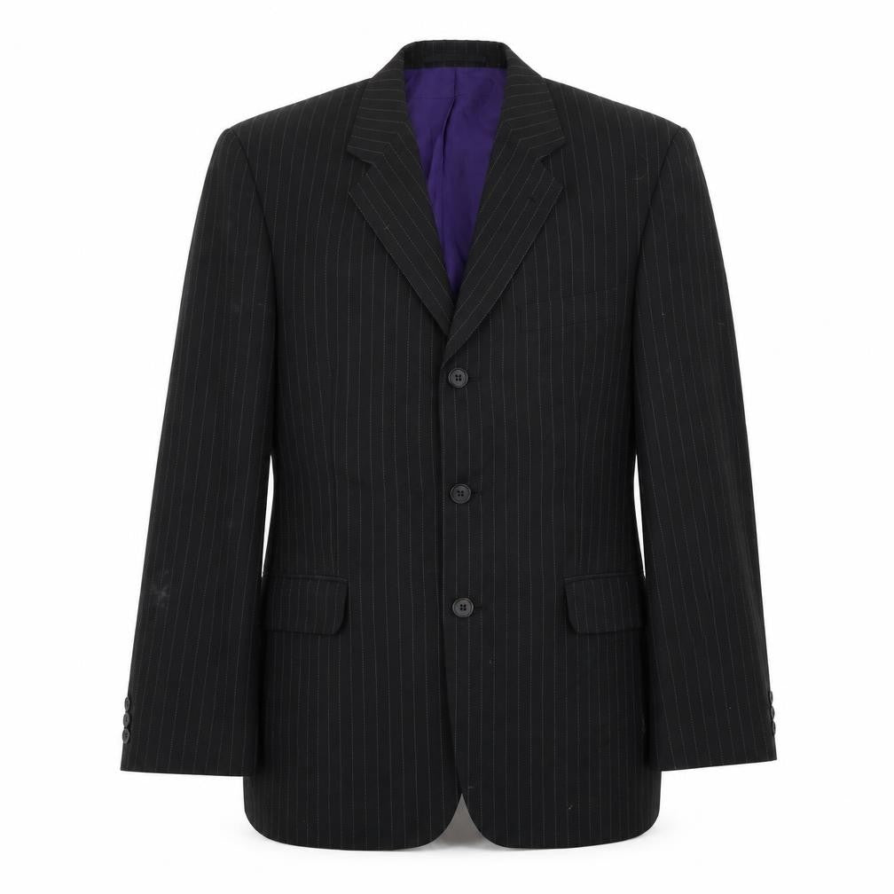 Mens UK Size 40 F&F Regular Black Suit Jacket