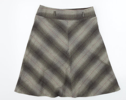 Dorothy Perkins  Womens Brown   A-Line Skirt Size 12