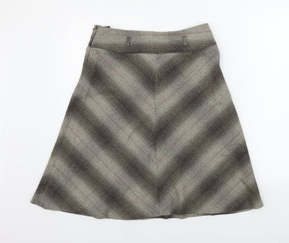 Dorothy Perkins  Womens Brown   A-Line Skirt Size 12