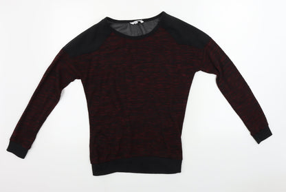 Womens UK Size 8 New Look Red Pullover Jumper