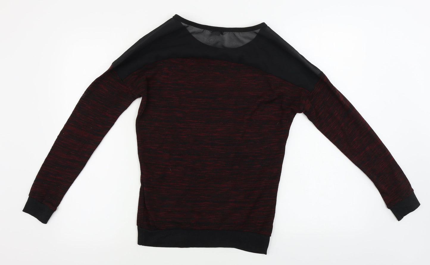 Womens UK Size 8 New Look Red Pullover Jumper
