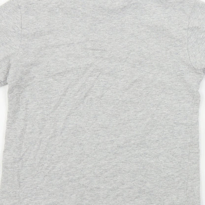 NEXT Boys Grey   Basic T-Shirt Size 6 Years  - sequin detail