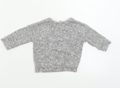River Island  Girls Grey   Basic T-Shirt Size 3-6 Months