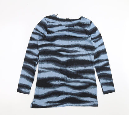 Womens UK Size 10 Love Leisure Blue Pullover Jumper