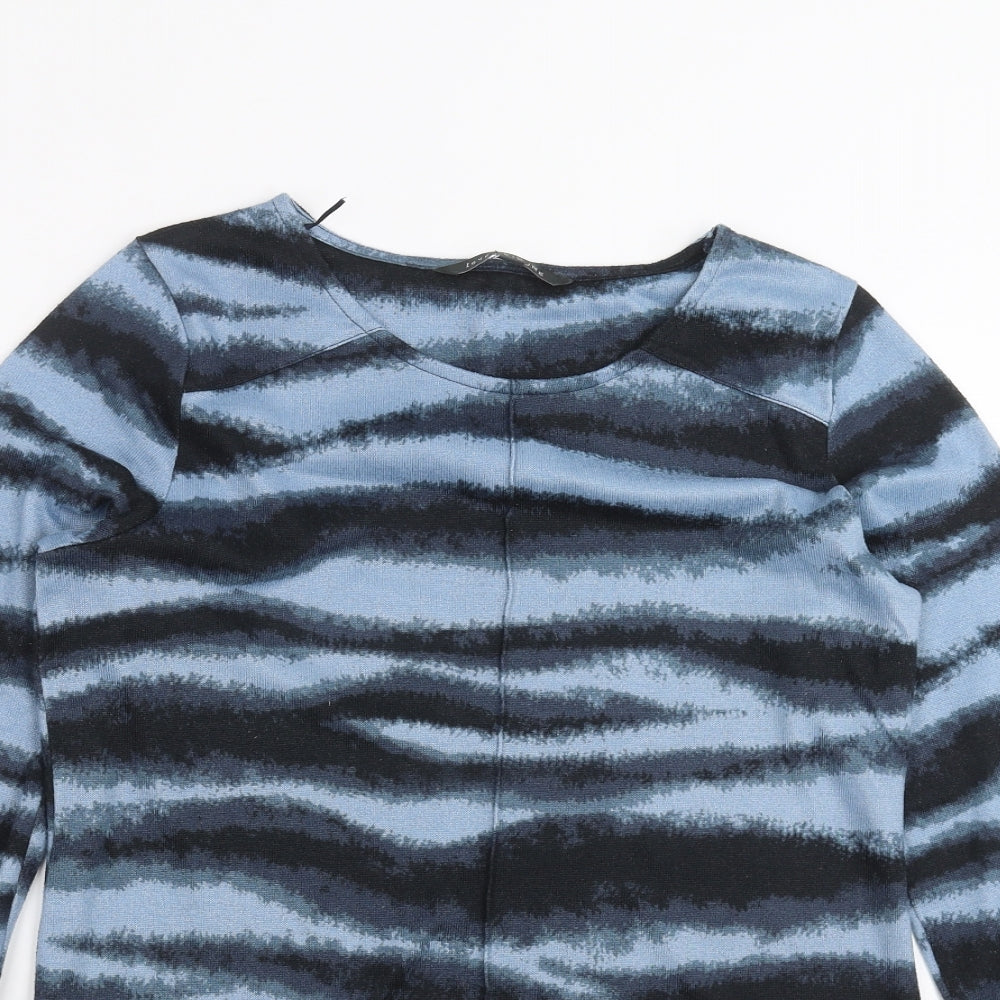 Womens UK Size 10 Love Leisure Blue Pullover Jumper