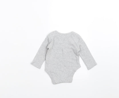 Matalan Baby Grey   Babygrow One-Piece Size 0-3 Months  - stay little