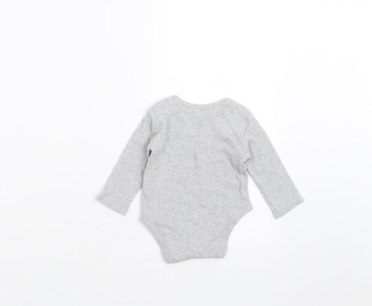 Matalan Baby Grey   Babygrow One-Piece Size 0-3 Months  - stay little