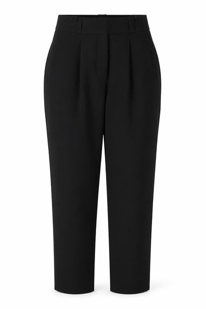 Womens UK Size 8 New Look Regular Fit  Black Trousers