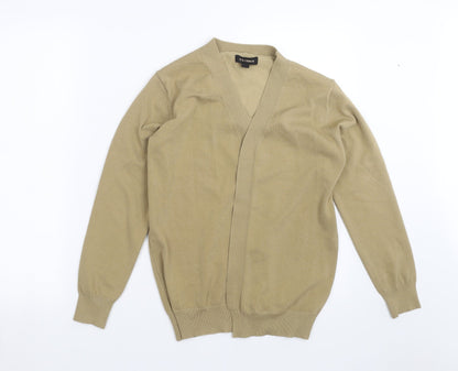 Womens UK Size S QED London Beige Cardigan Jumper