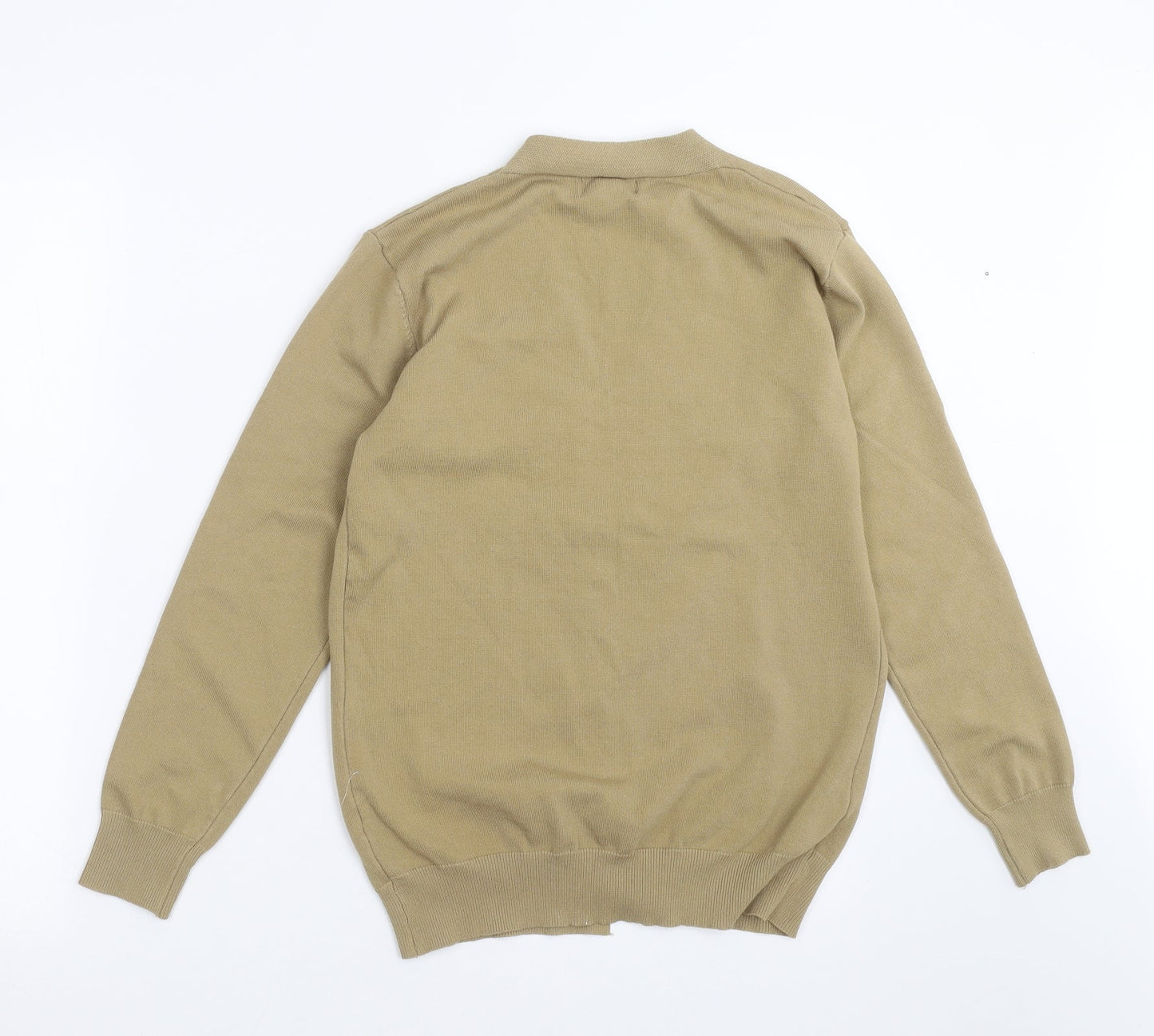 Womens UK Size S QED London Beige Cardigan Jumper