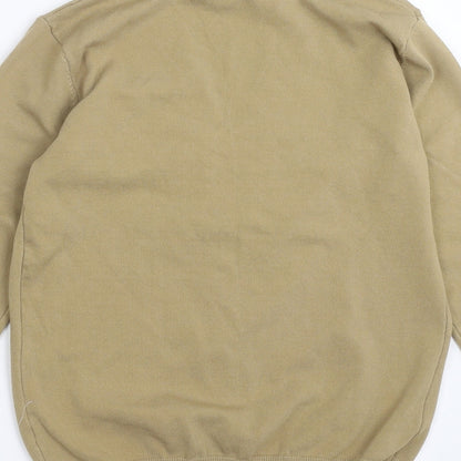Womens UK Size S QED London Beige Cardigan Jumper