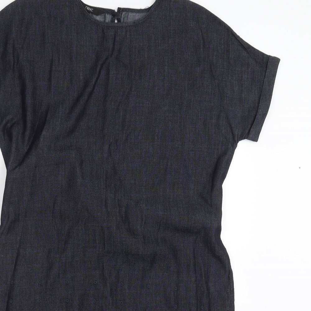 NEXT Womens Blue  Denim Shift  Size 8