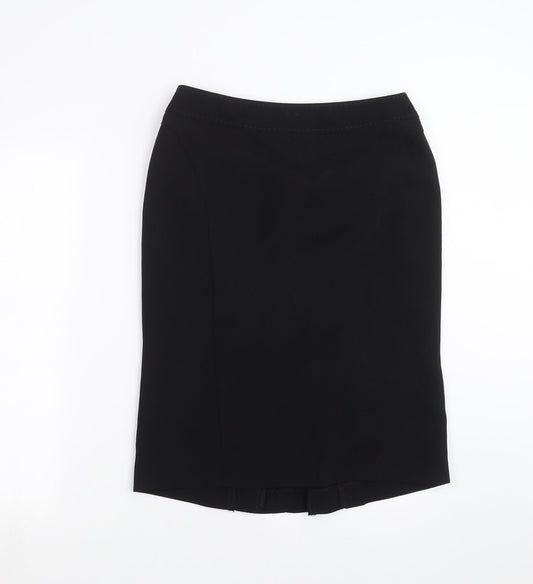 F&F Womens Black   Straight & Pencil Skirt Size 10