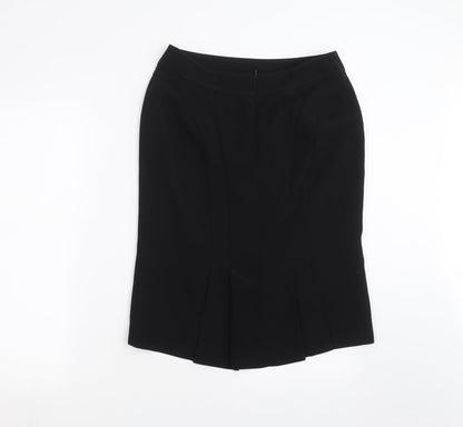 F&F Womens Black   Straight & Pencil Skirt Size 10