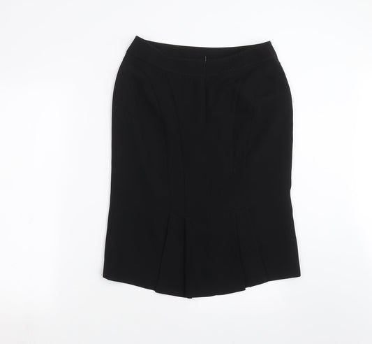 F&F Womens Black   Straight & Pencil Skirt Size 10