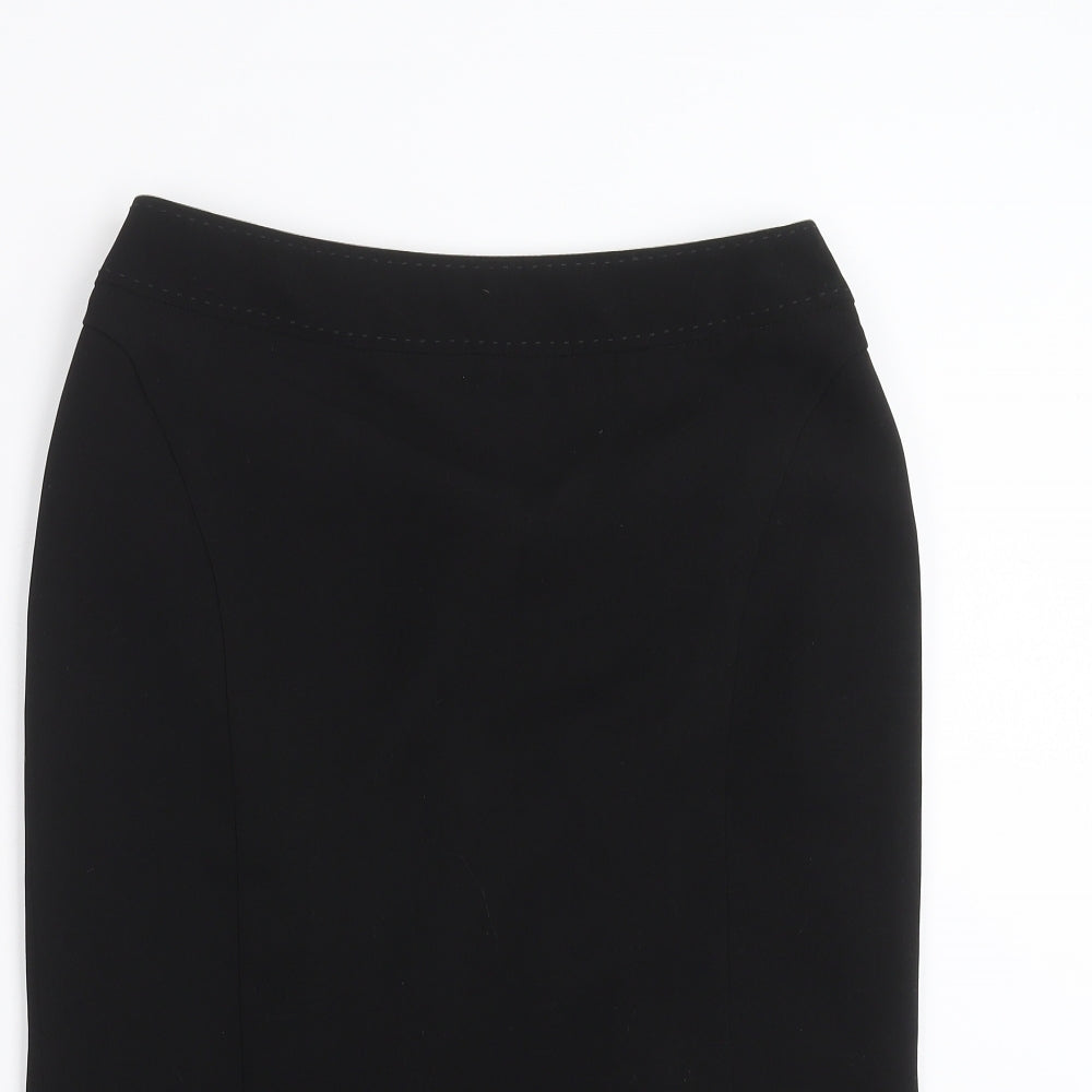F&F Womens Black   Straight & Pencil Skirt Size 10