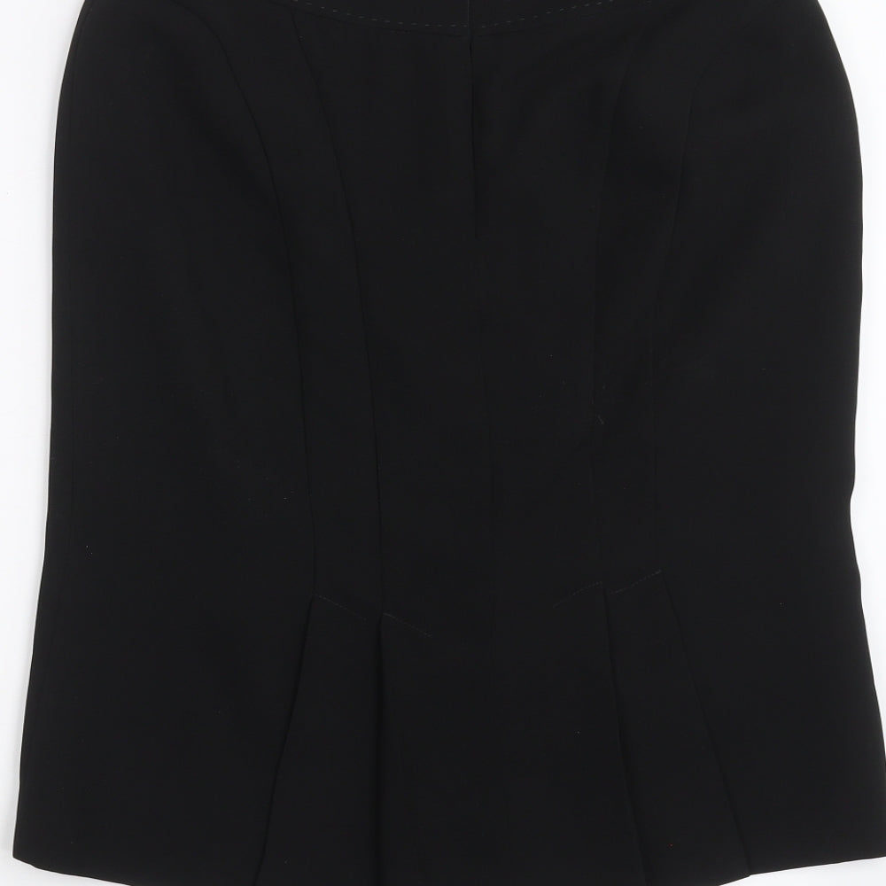 F&F Womens Black   Straight & Pencil Skirt Size 10