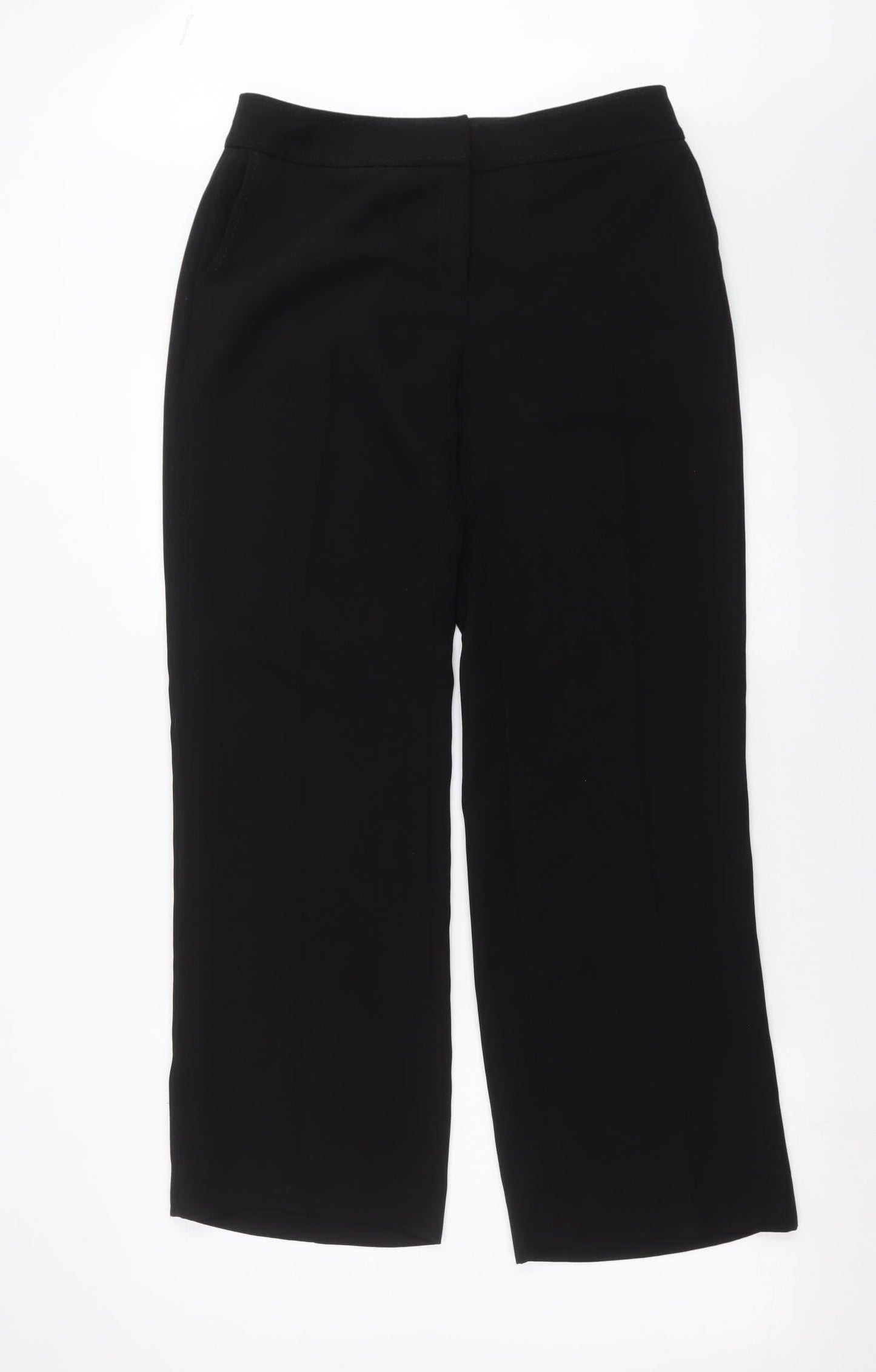 F&F Womens Black   Trousers  Size 12 L30 in