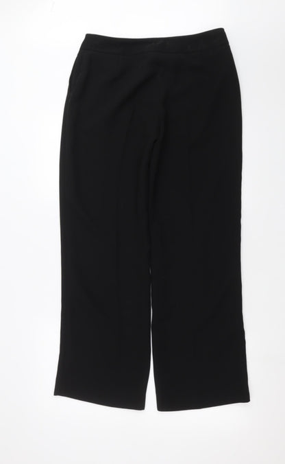 F&F Womens Black   Trousers  Size 12 L30 in