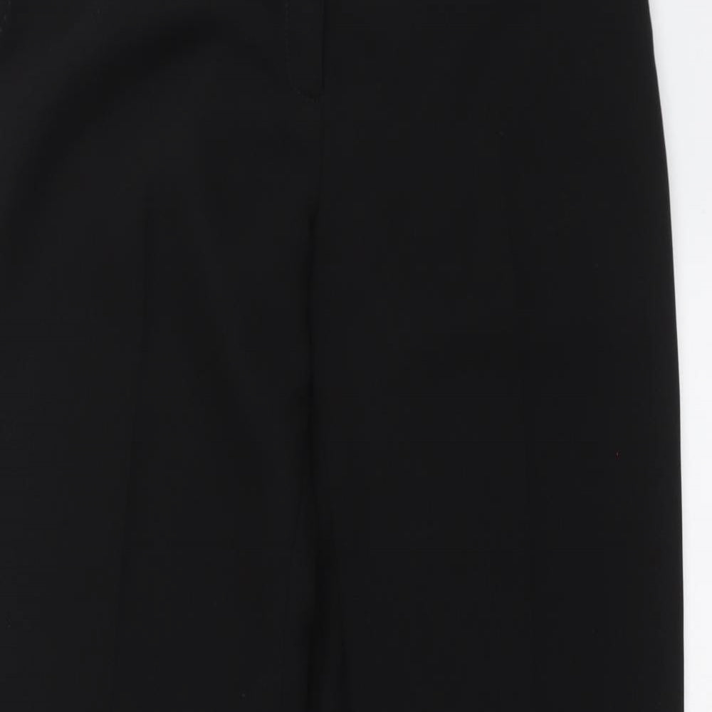 F&F Womens Black   Trousers  Size 12 L30 in