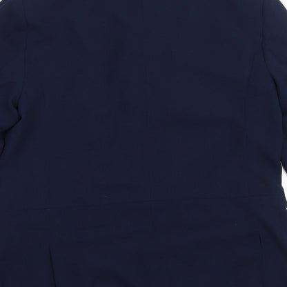New Look Womens Blue   Jacket Suit Jacket Size 12