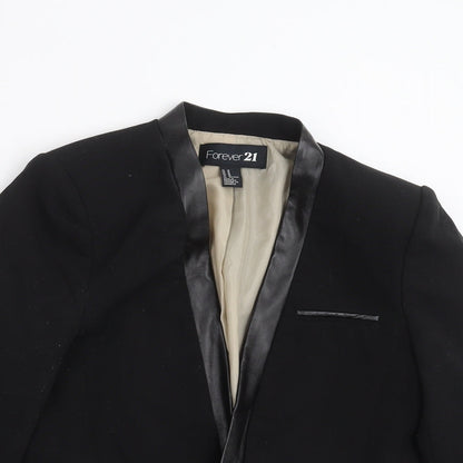 FOREVER 21 Womens Black   Jacket Blazer Size M