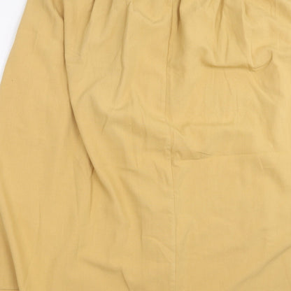 VOLONTE Womens Beige   A-Line Skirt Size 18