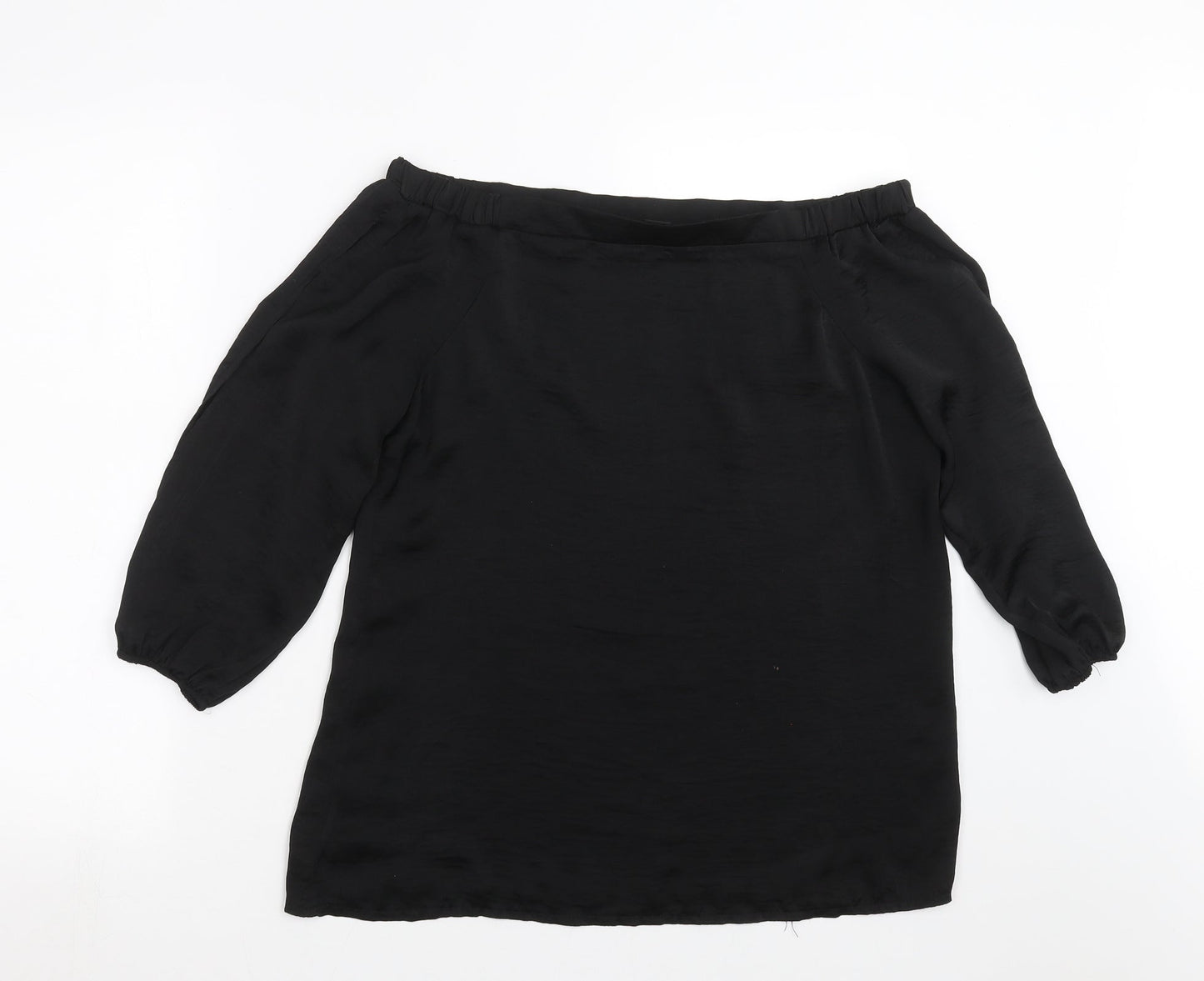 Primark Womens Black   Basic Blouse Size 10