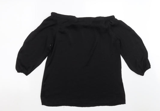 Primark Womens Black   Basic Blouse Size 10