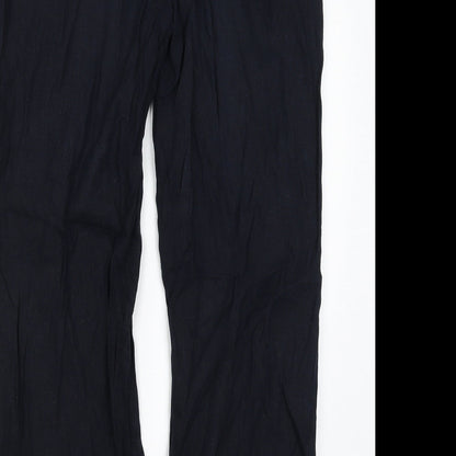 Womens UK Size 14 Collection Regular Fit  Blue Trousers