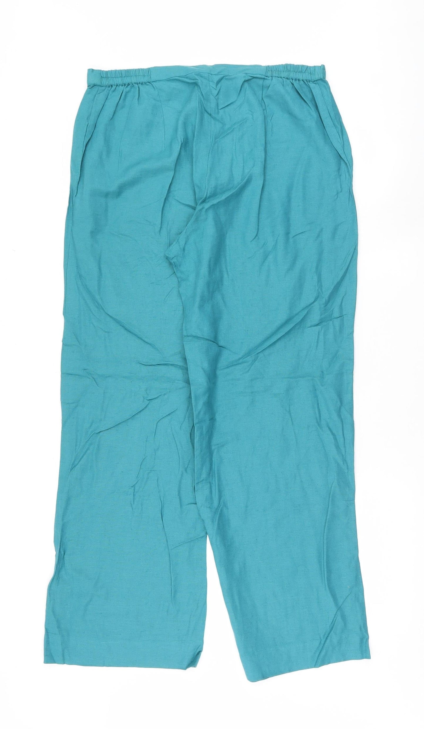 Joanna Hope Womens Blue   Trousers  Size 14 L29 in