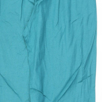 Joanna Hope Womens Blue   Trousers  Size 14 L29 in
