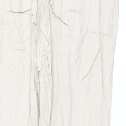 Womens UK Size 18 Marks and Spencer Regular Fit  Beige Trousers