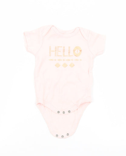 chick pea Girls Pink   Babygrow One-Piece Size 3-6 Months