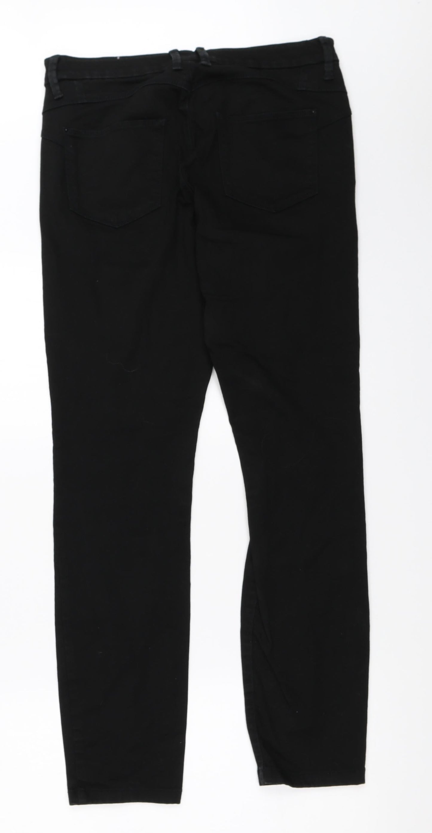 Womens UK Size 12 Marks and Spencer Regular Fit Skinny Black Jeans