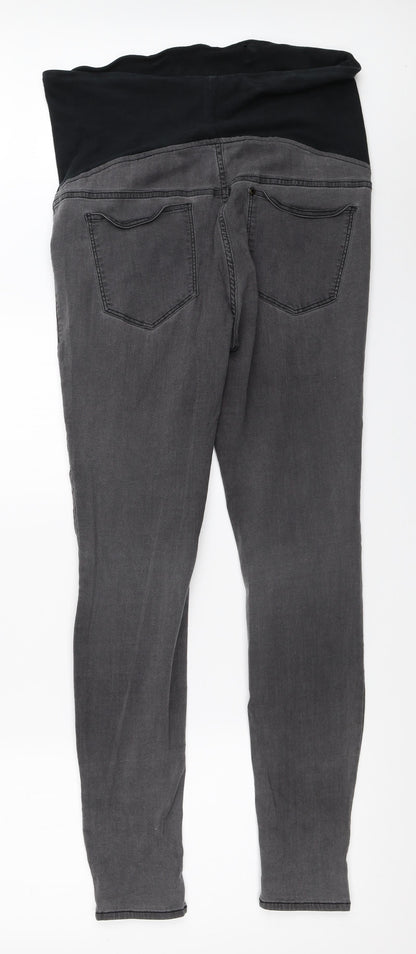 Womens UK Size 44 H&M Regular Fit Jegging Grey Jeans
