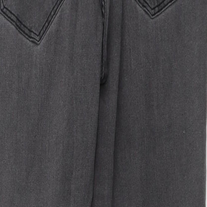 Womens UK Size 44 H&M Regular Fit Jegging Grey Jeans