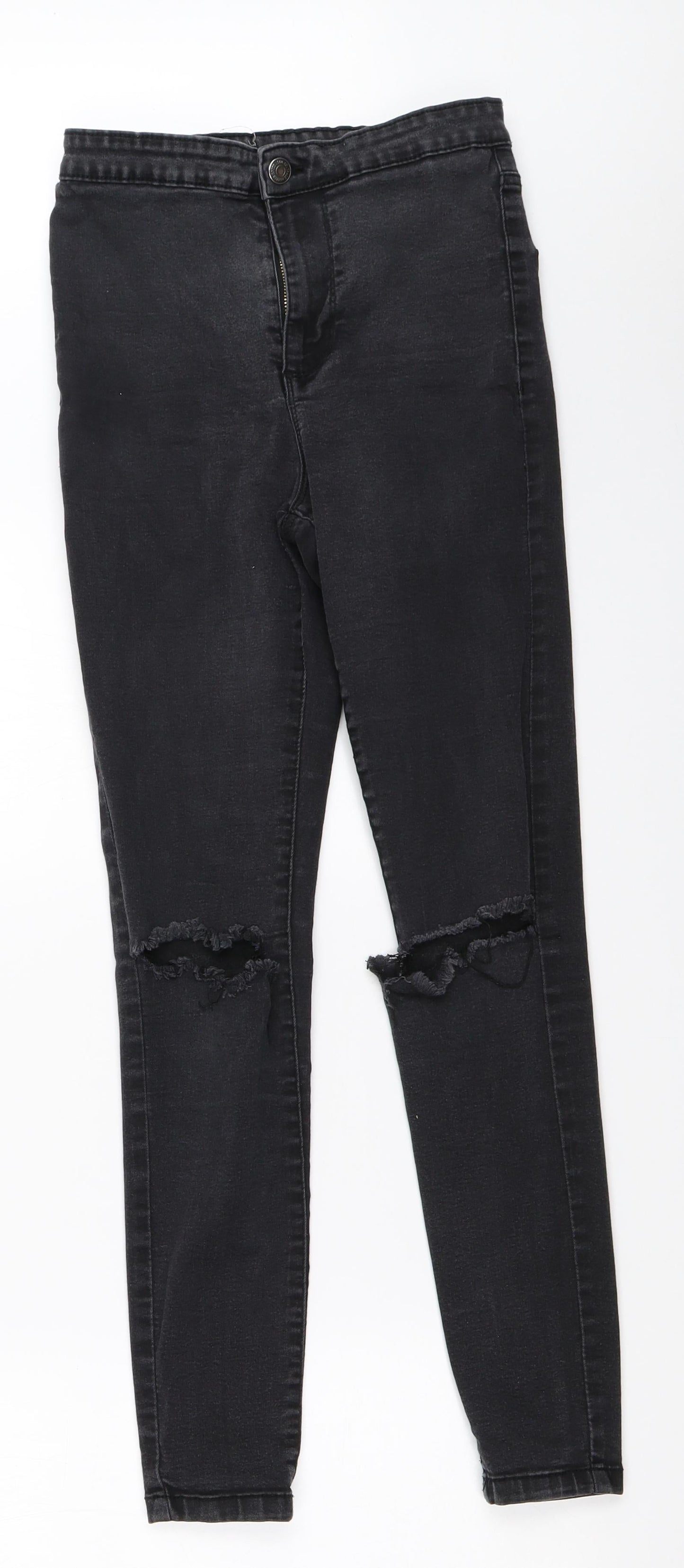 Primark Womens Black   Skinny Jeans Size 10 L27 in