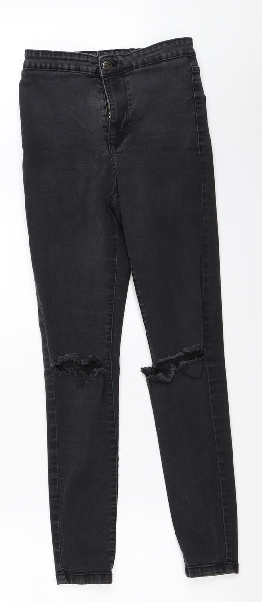Primark Womens Black   Skinny Jeans Size 10 L27 in