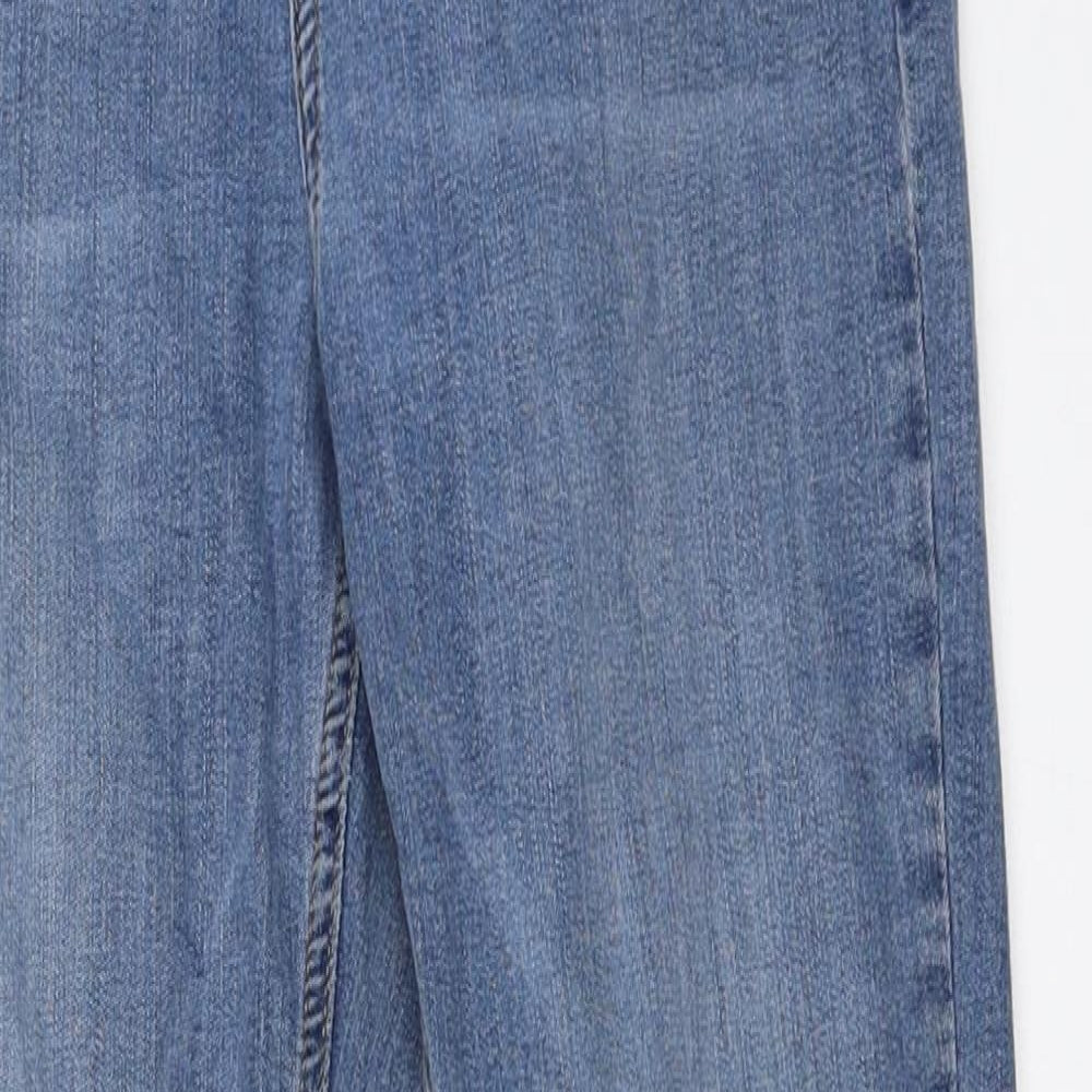 Topshop Womens Blue  Denim Skinny Jeans Size 30 in L25 in