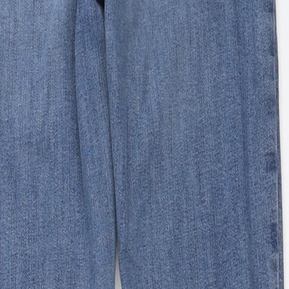 Topshop Womens Blue  Denim Skinny Jeans Size 30 in L25 in