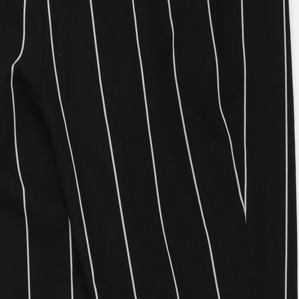 Womens UK Size 12 Miss Selfridge Regular Fit  Black Trousers