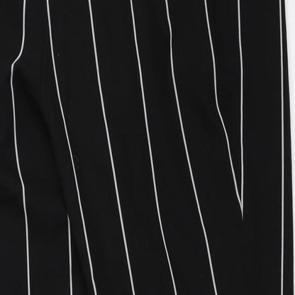 Womens UK Size 12 Miss Selfridge Regular Fit  Black Trousers