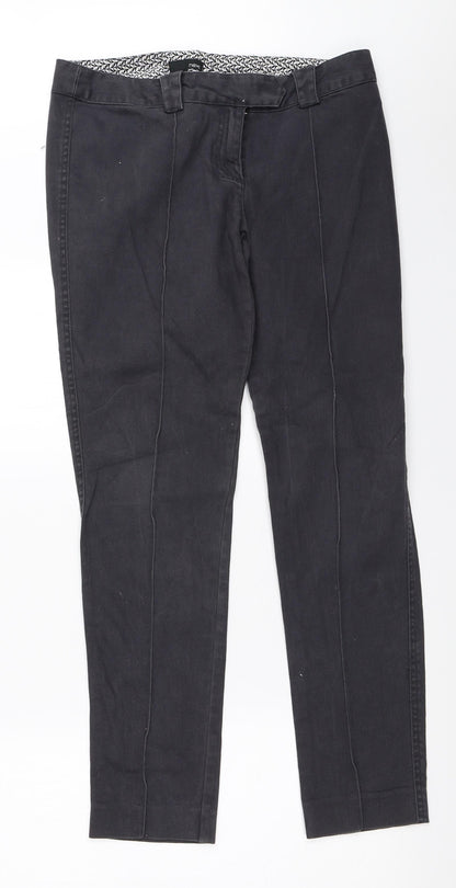 NEXT Womens Grey   Skinny Jeans Size 10 L29 in