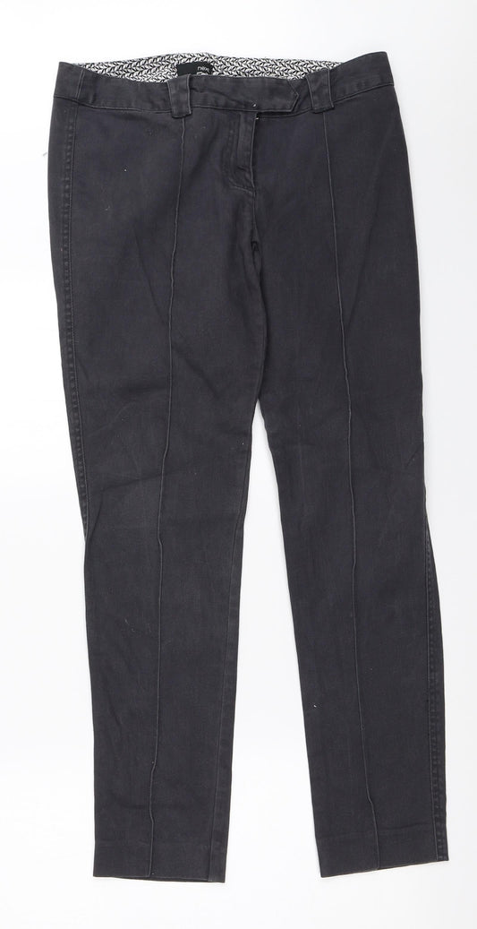 NEXT Womens Grey   Skinny Jeans Size 10 L29 in