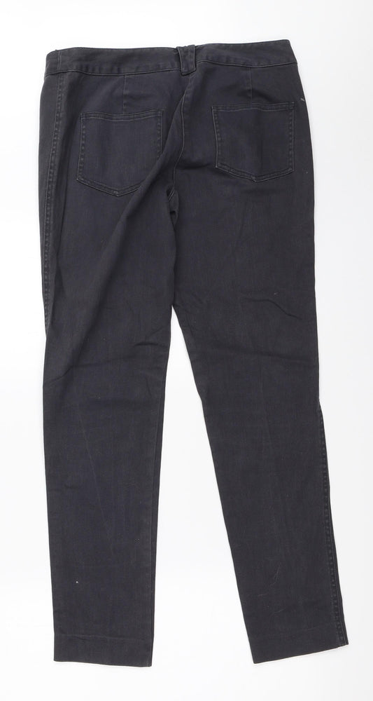 NEXT Womens Grey   Skinny Jeans Size 10 L29 in