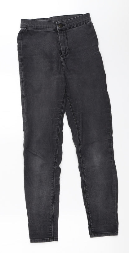 Topshop Womens Black   Skinny Jeans Size 26 in L25 in