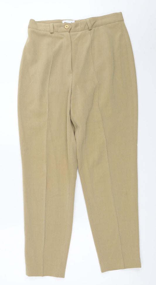 Gerry Weber Womens Beige   Trousers  Size 40 L27 in
