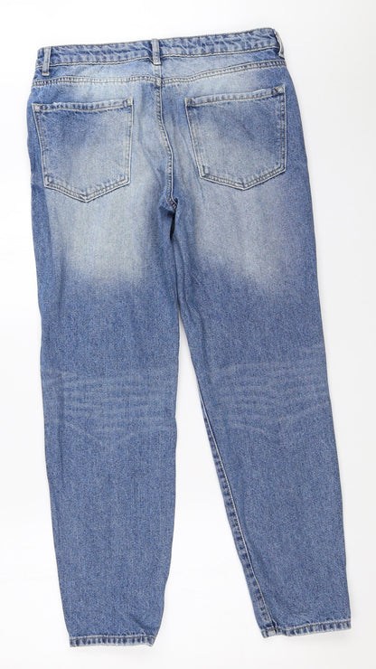 FOREVER 21 Womens Blue   Straight Jeans Size 30 in L29 in